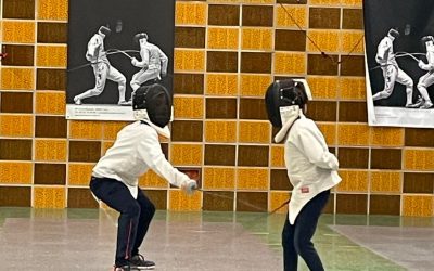 Escrime, classe de CE2 CM1