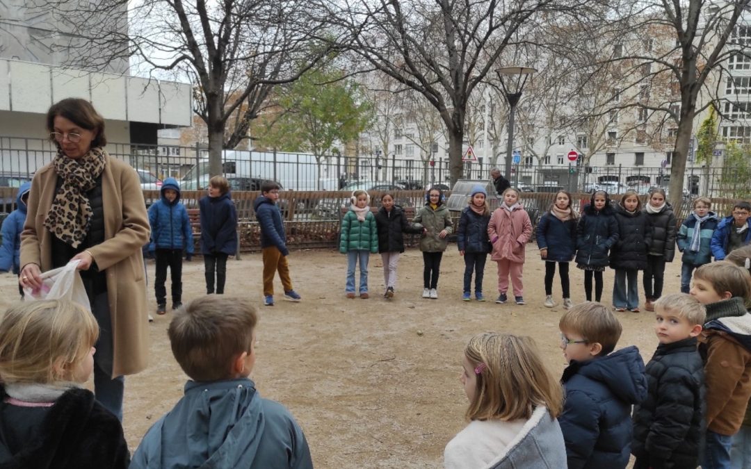 Le parrainage entre CE2-CM1 et MS-GS